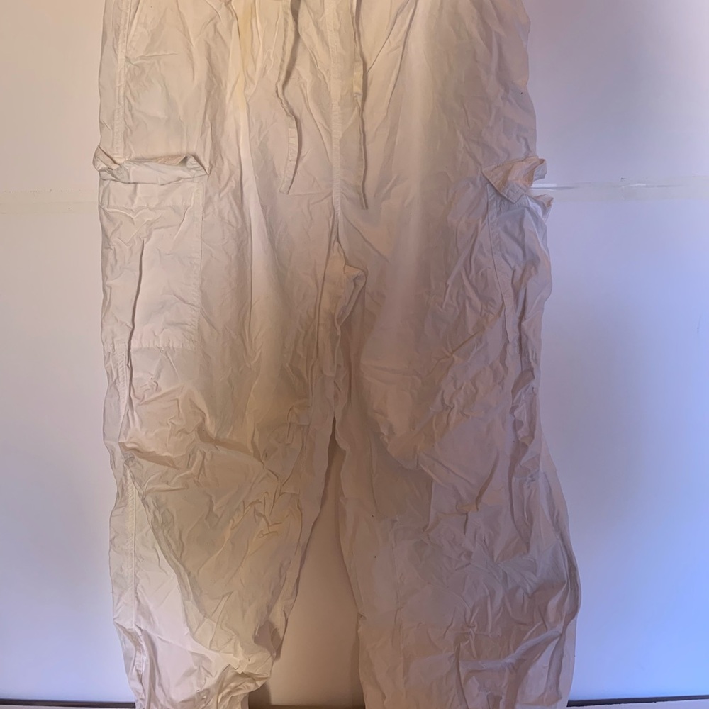 White XL 100% Cotton pants